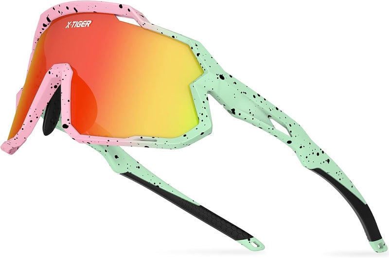 Xtiger Kids Sunglasses Polarized Youth Baseball Sunglasses for 8-14 boys girls UV400 Sports Softball Cycling Glasses - Image 1
